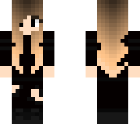 girl // black shirt and pants