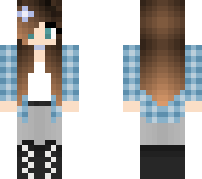 lighter blue flannel