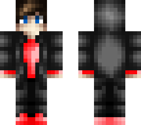red and black