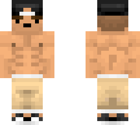 Shirtless Slim Minecraft Skin