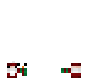 slippers - santa and snowman - ob