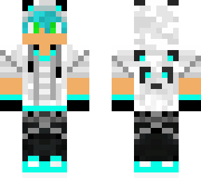 blue panda boy