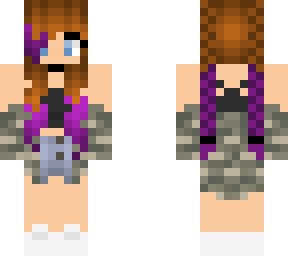 camo girl purple
