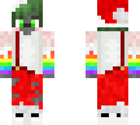 festive demon boy