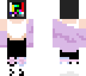 pastel tv head