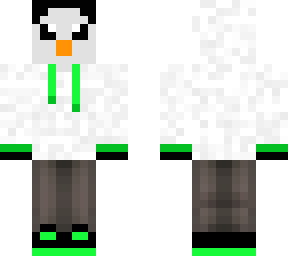 penguin with hoodie