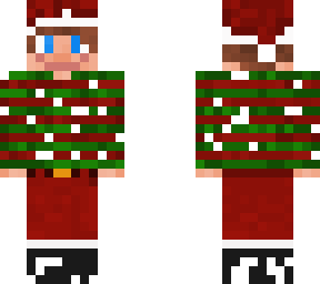 santa elf, with jumper