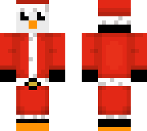 santa penguin