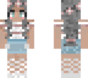 summer shy girl