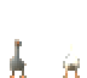 Untitled Goose Game | Minecraft Skin