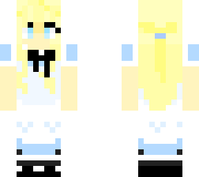 alice in wonderland except i fixed the hair