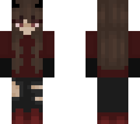 brunette female!