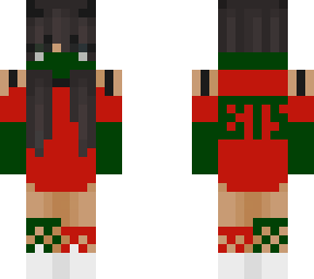 christmas k-pop girl