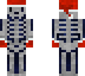 christmas skeleton