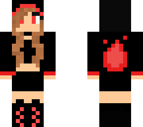 cool fire girl
