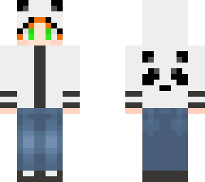 me in panda jacket