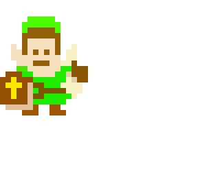 my attempt of link from zelda