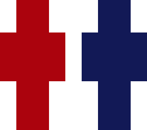 red/blue camo