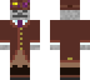 steampunk suit skeleton