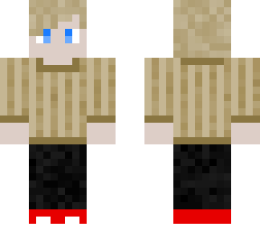 beige sweater red converse boy