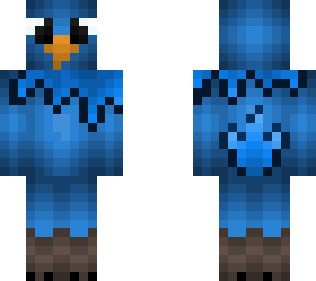 bird (blue)