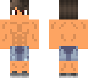 boy with abs & shorts