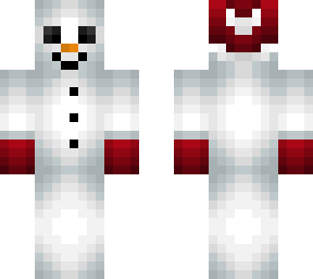 christmas - snowman - santa hat and red mittens