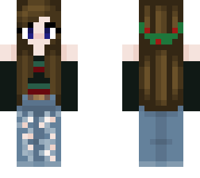cute crhistmas-ish girl
