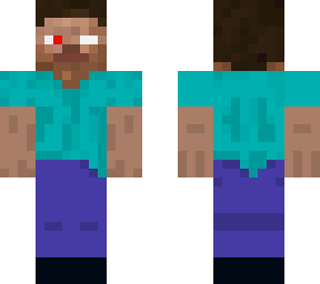 herobrine and steve