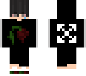 off white dead rose boy