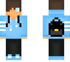 pastel blue dude