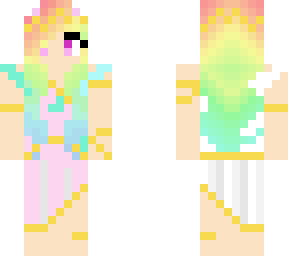 rainbow cat girl