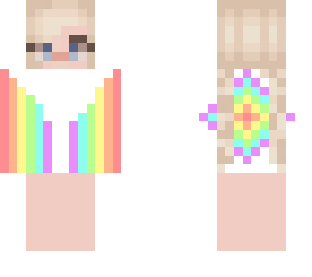 rainbow girl