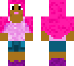 cute pink/purple girl