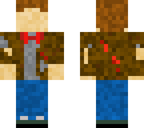 generic man (ripped jacket)- minor wounds