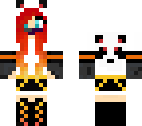 panda flame girl edit (mask/mic/gloves added)
