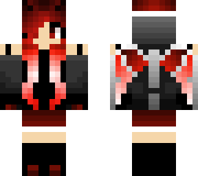 red spinel dragon girl