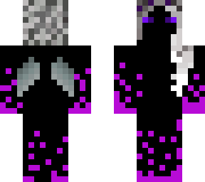 winged enderman girl