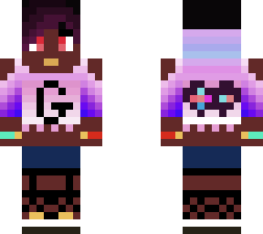 african american gamer girl skin(fixxed