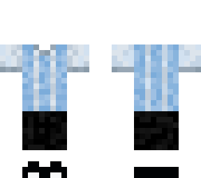 argentina fifa world cup 2018 clothes 3d base (no number)