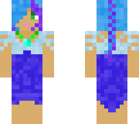 blue and purple