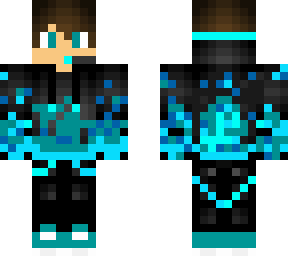 blue flames gamer