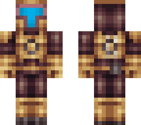 brass armor