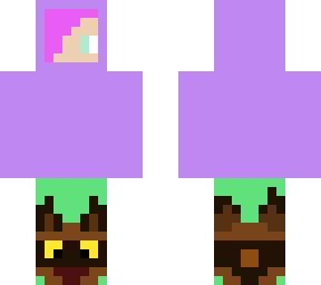 grape guy with pet hunter slime