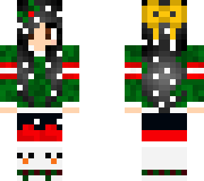 lilyplaysgames88 christmas skin number 1