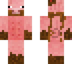muddy pig