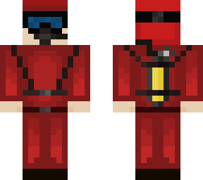 red diver