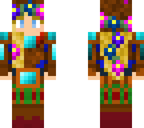 armored kilt girl