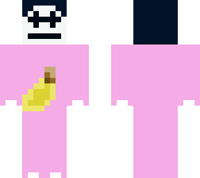cross eye  pink banana hoodie