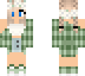 flannel and braids